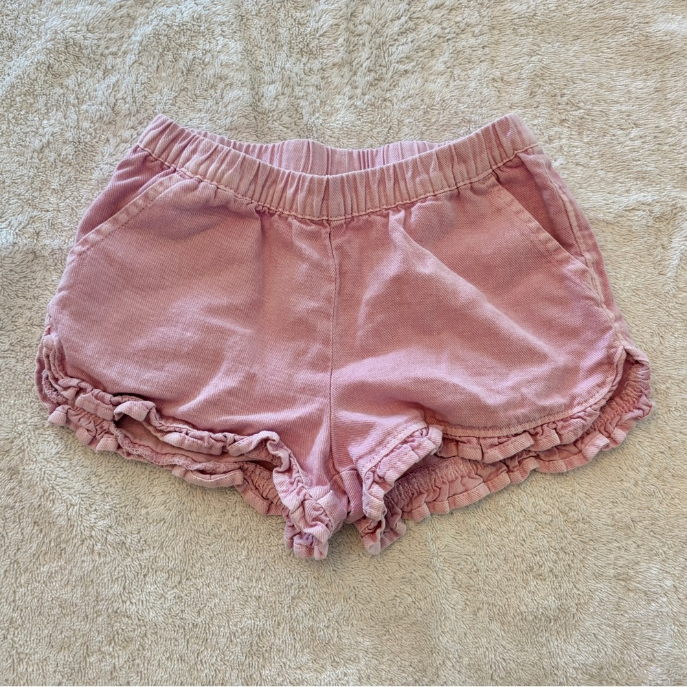 Cat & Jack 3t light purple toddler girl ruffle shorts